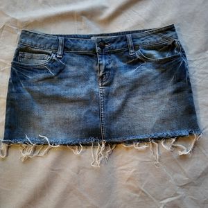 Denim Mini Skirt